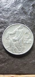 5zł Rybak 1974 moneta