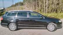 Volkswagen preto, carro PASSAT