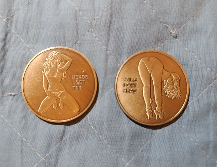 Moeda para jogo Erótico