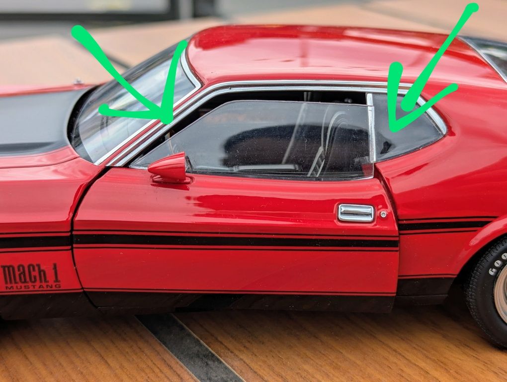 1/18 AutoArt 1971 Ford Mustang Mach 1 Fastbach Авто арт Мустанг Модель