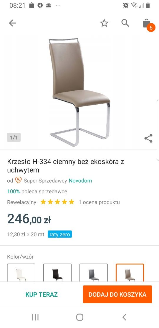 Nowoczesne krzesło  ekoskóra ,krzesło ,zestaw krzesełek, krzesła  eko