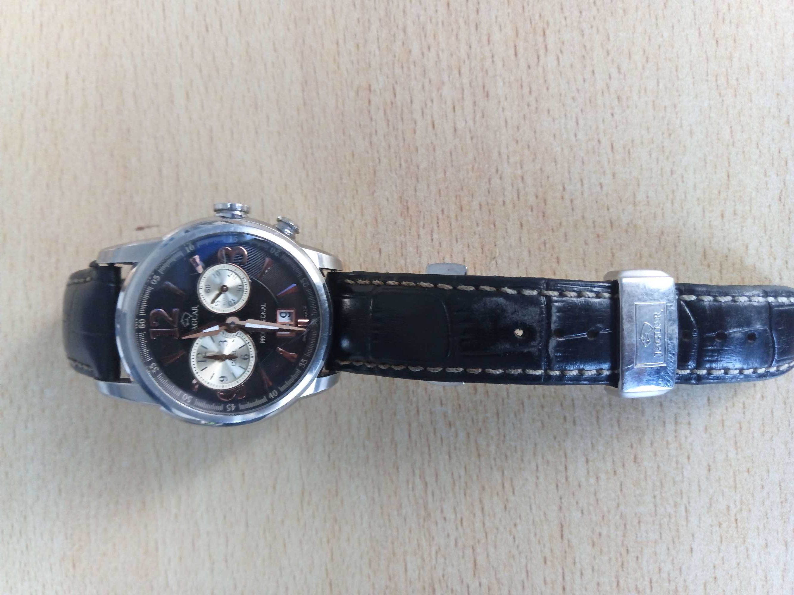Relogio Jaguar Dual Time J619