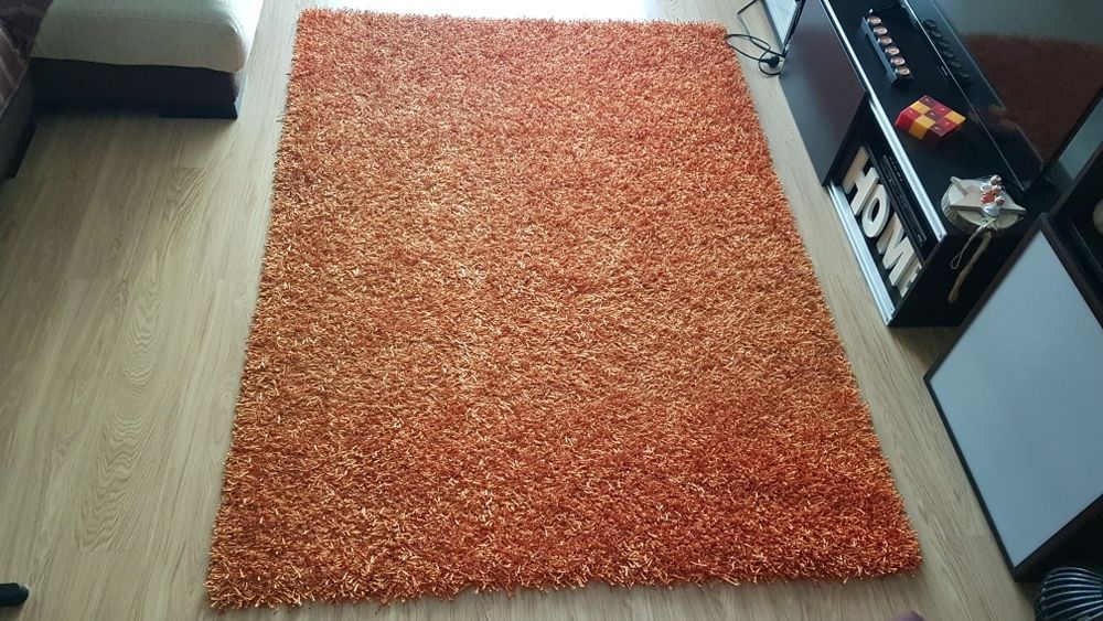 Tapete Grande Laranja Esparguete (1,60x2,30m)