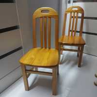 Krzesła Paged z drewna -    sosna naturalna  , stabilne , mocne
