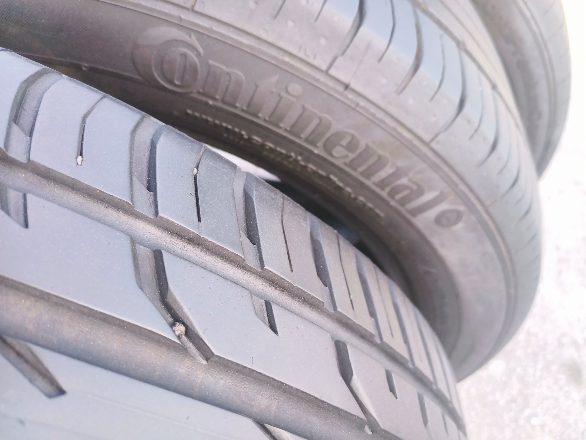 215/55/18 Continental bieżniki 2x6.4mm 2x6.2mm