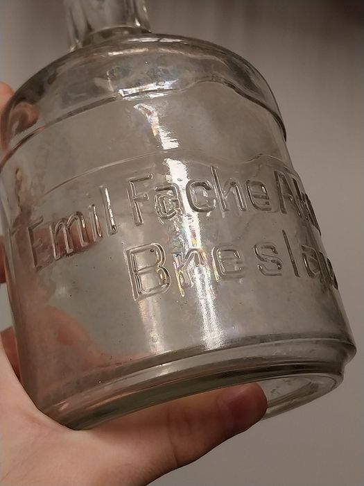Przedwojenna Butelka Breslau