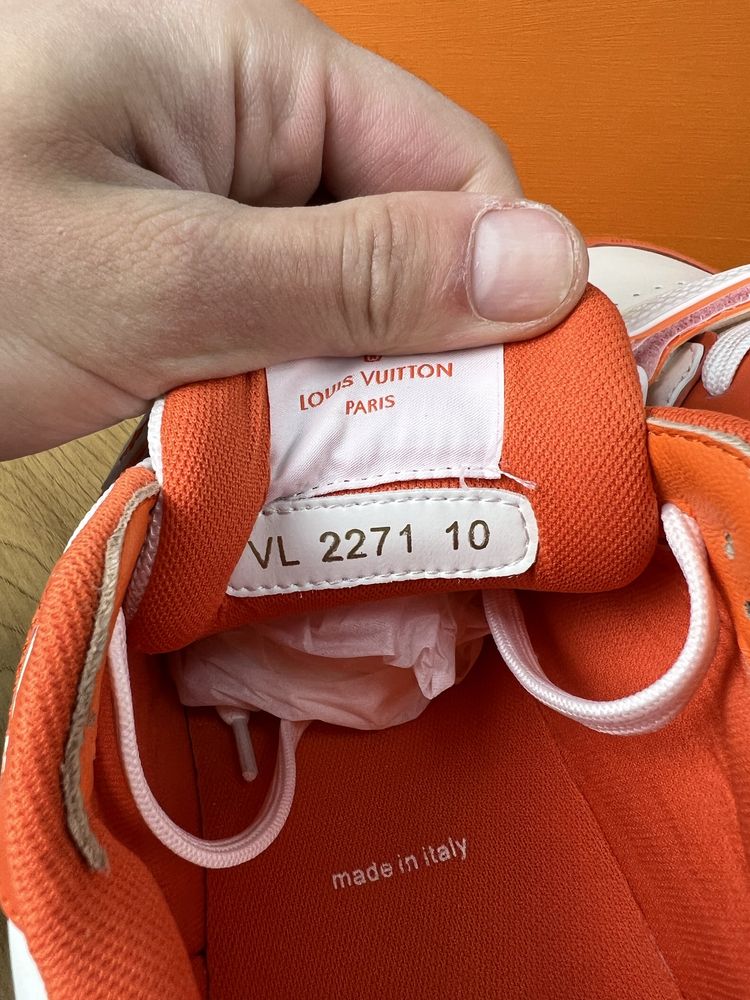 Кросівки Louis Vuitton Low Orange