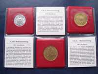 Stare monety San Marino FAO 3 monety 1976 do 1981 stan menniczy