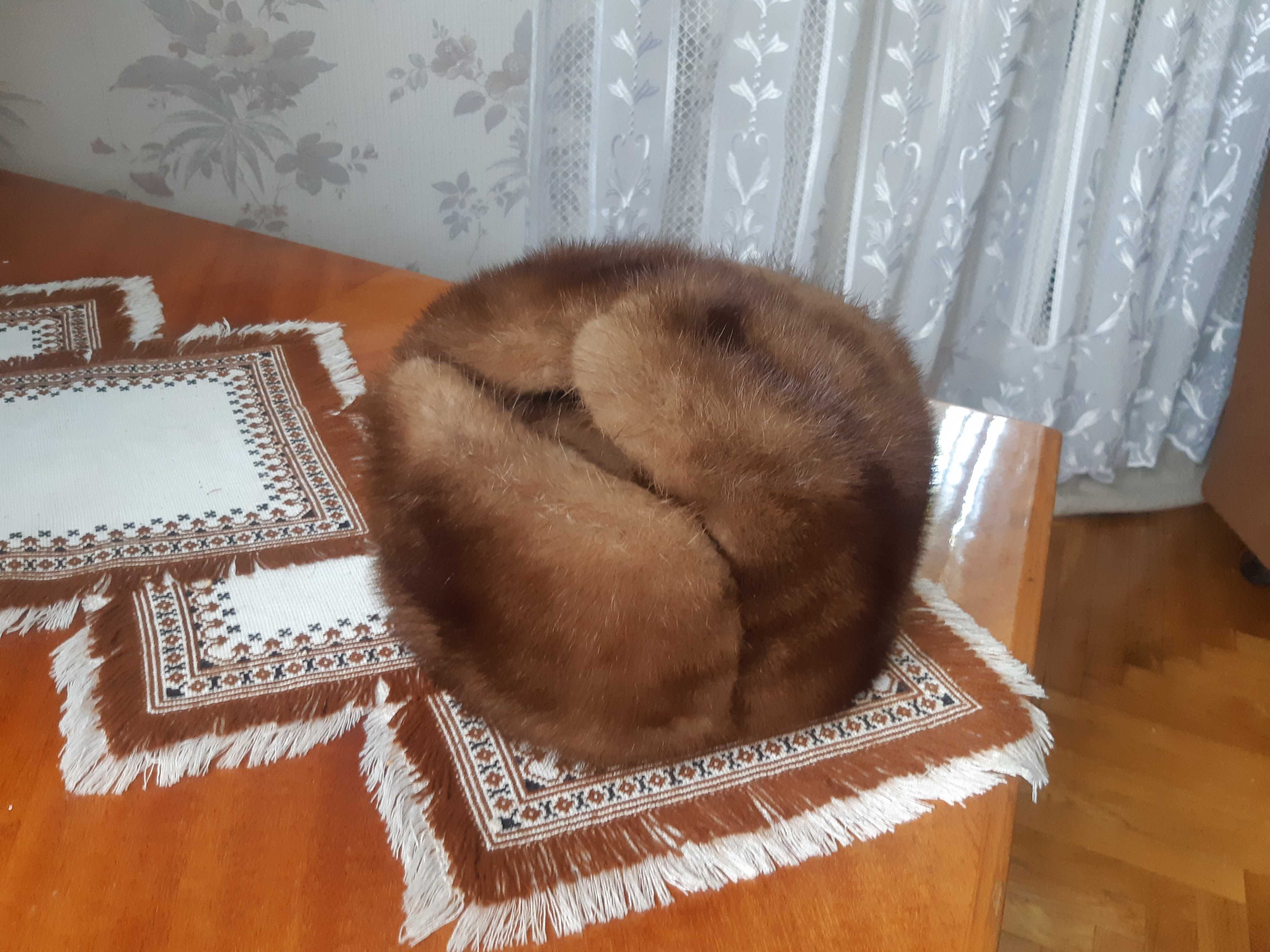 Продам чоловічу норковую шапку
