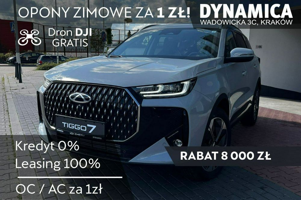 Chery Tiggo 7 PRESTIGE - 147KM - 1.6 GDI - Rocznik 2025