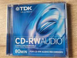 Płyta TDK CD-RW audio nowa