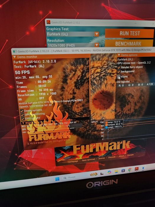 ігровий Clevo P950ER OriginPC EVO 15-S_i7-8750H_GeForce 1070 GTX_15"4K