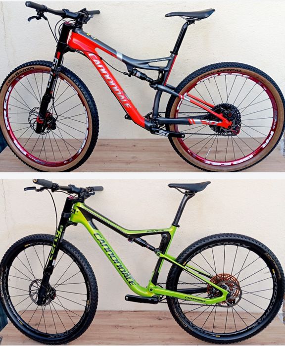 JF-Bikes Duas Bicicletas Cannondale Scalpel Carbono tamanho L 12v