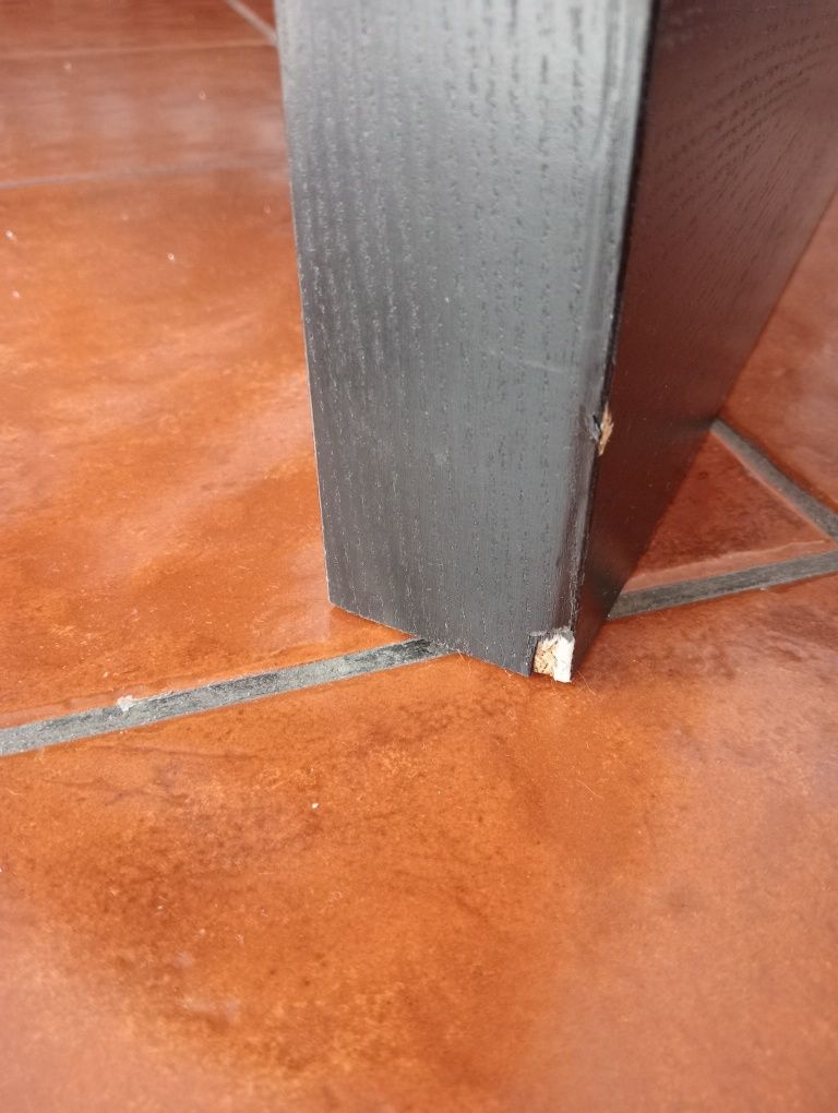 Cama Malm preta 1,60*2,00 e estrato incluido