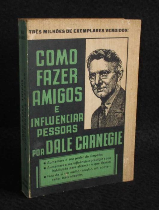 Livro Como Fazer Amigos e Influenciar Pessoas Dale Carnegie 1973