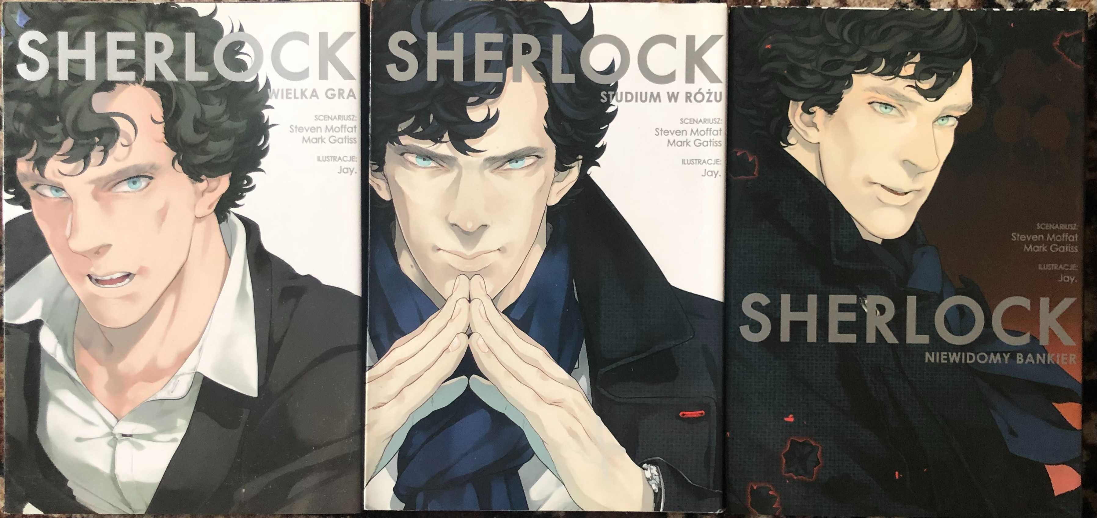 Kolekcja Mang - Ajin 1-3 Sherlock 1-3 Ao no Exorcist 1-6