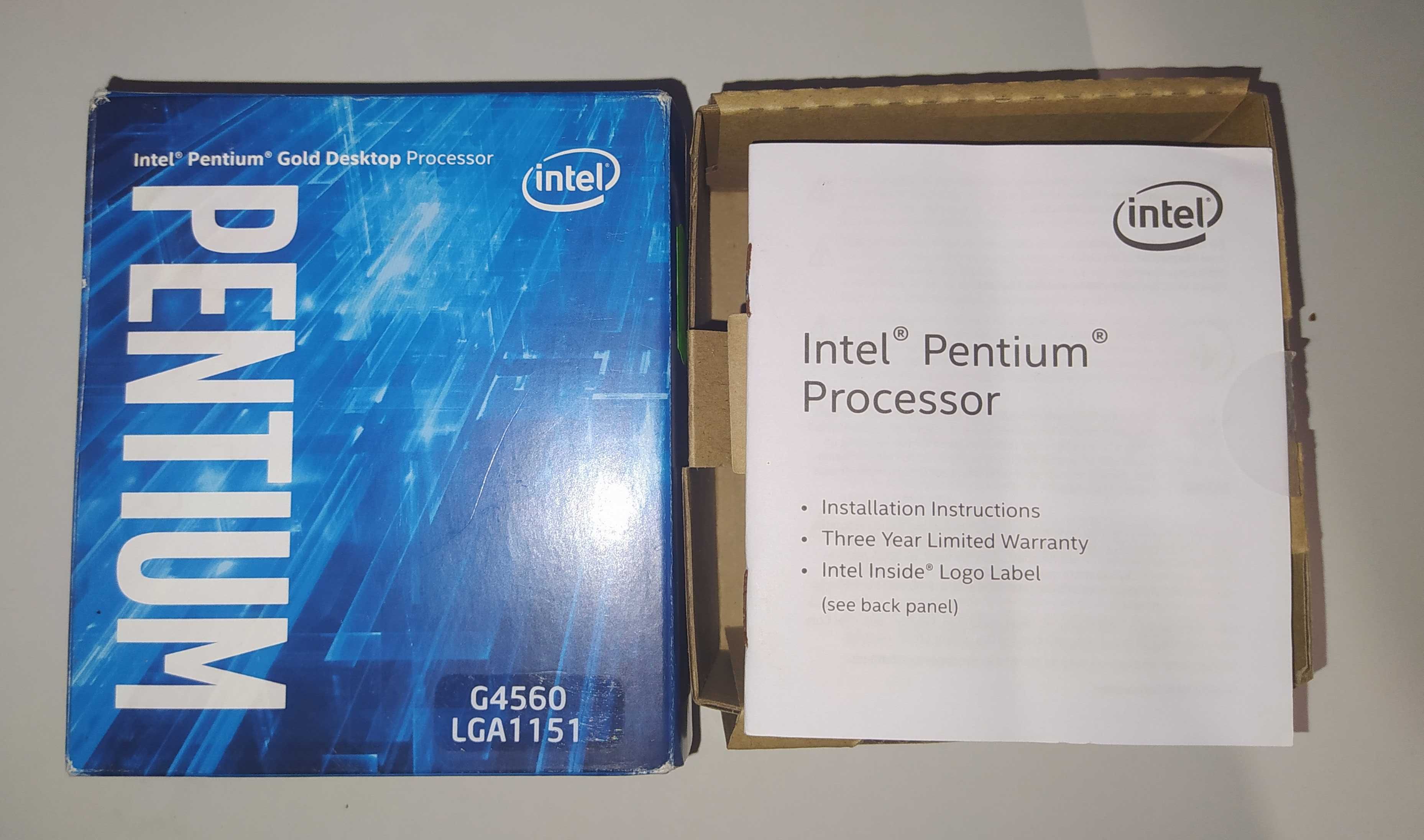 Intel Pentium G4560 BOX