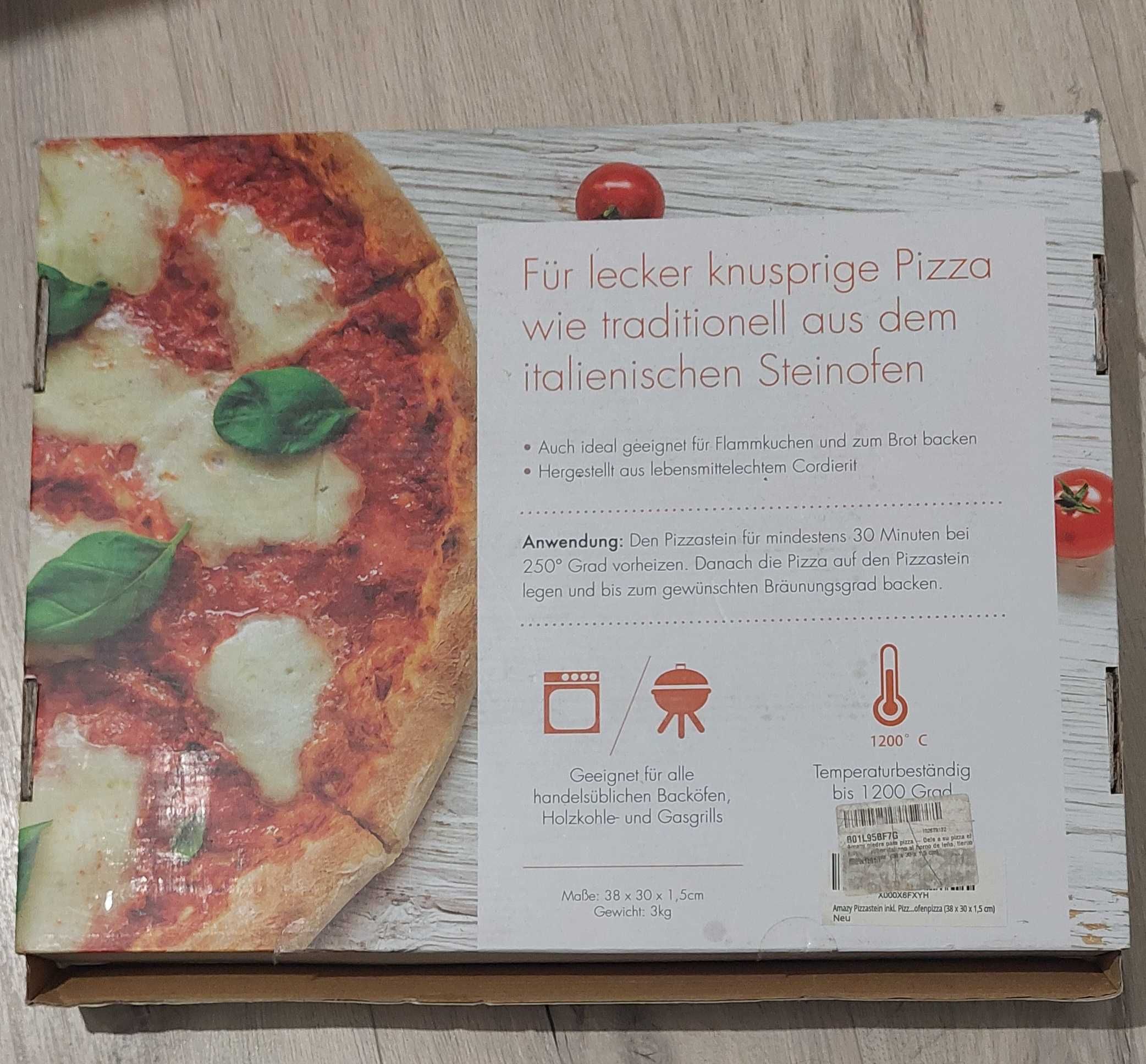 kamień ogniotrwały do ​​pizzy