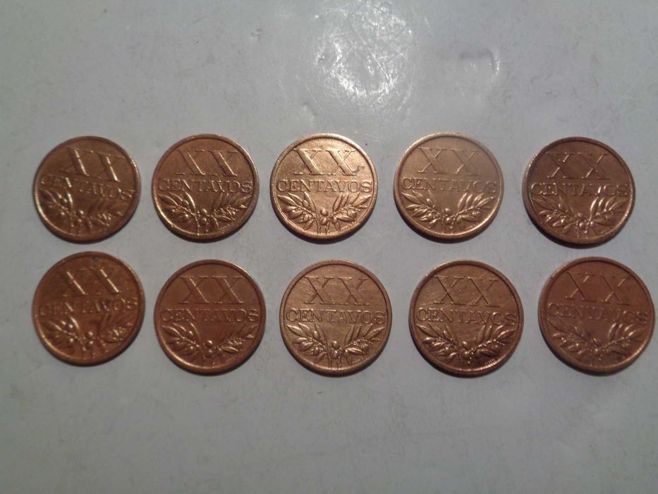 XX CENTAVOS Republica Portuguesa (Modulo Maior)