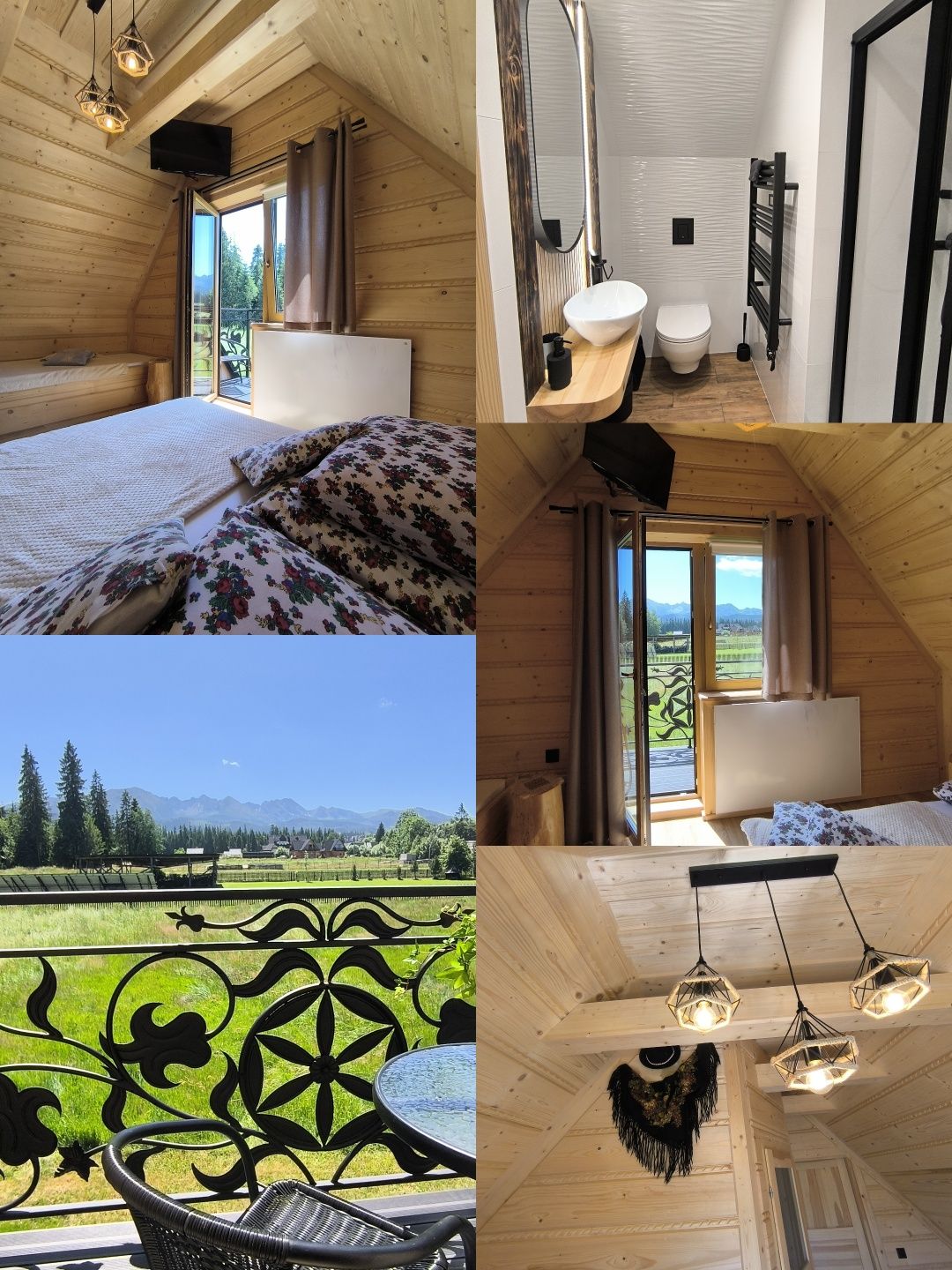 Domek Góralsko Gawra z widokiem na Tatry - Murzasichle