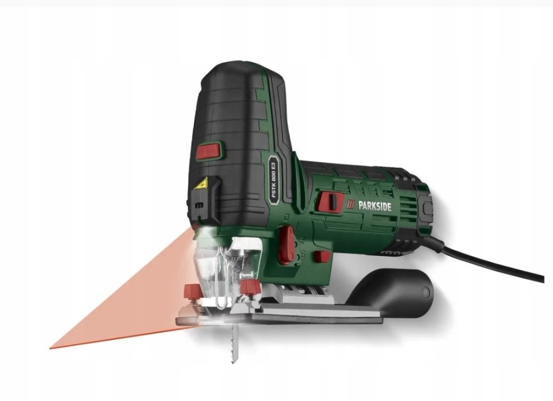 Wyrzynarka zestaw 800 W, brzeszczoty adapter PARKSIDE PSTK 800 D3