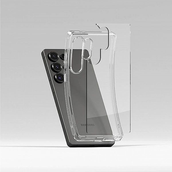 Etui Ringke Fusion na Samsung Galaxy S25 Ultra - przezroczysty