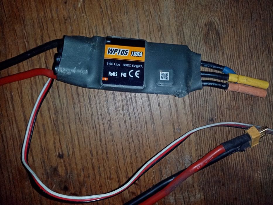 Драйвер (регулятор) мотору дрона та безколекторний мотор