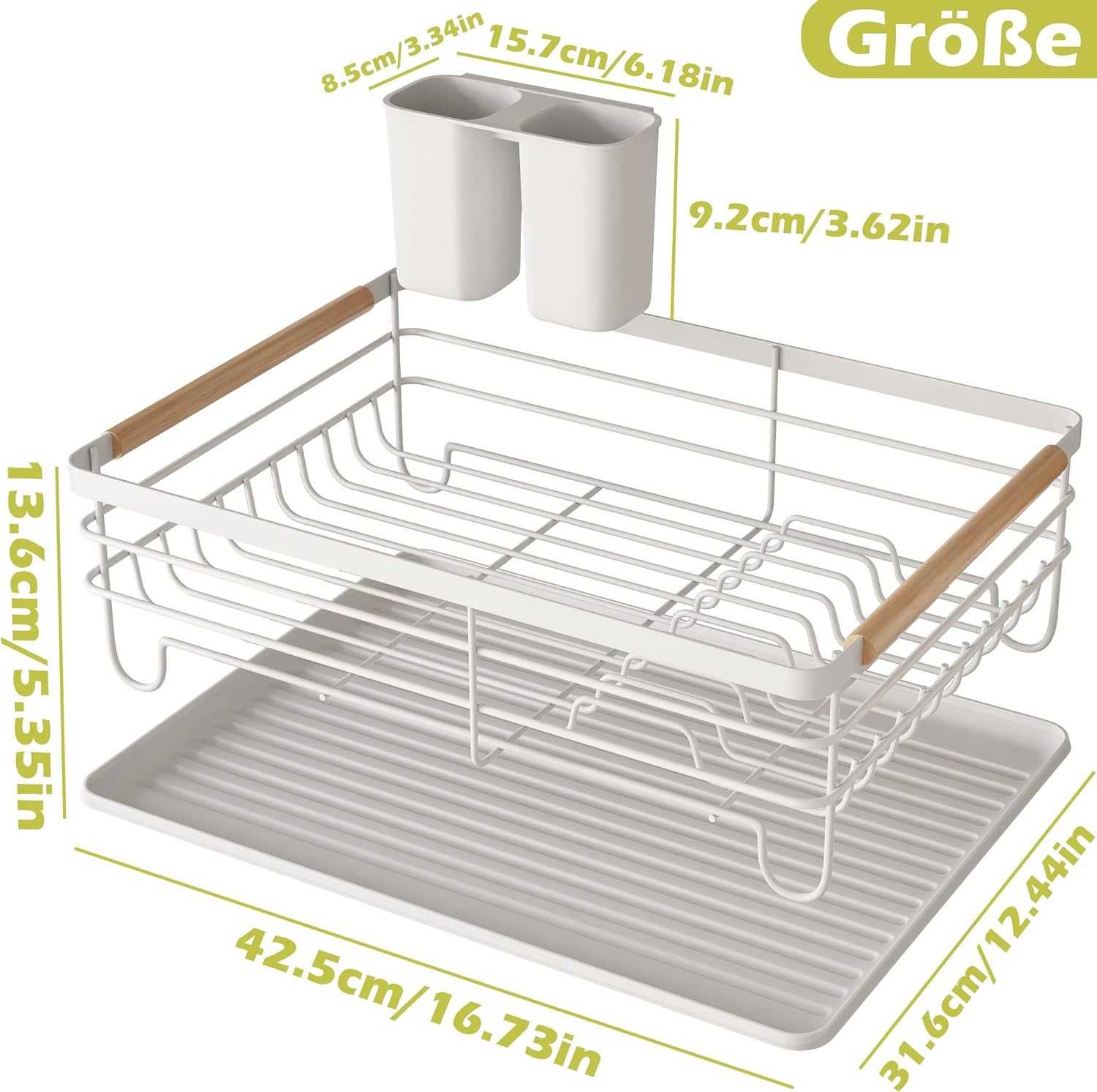 Nowy ociekacz/ suszarka/ taca/ stojak/ 43 × 32 × 14cm/ COVAODQ !5531!