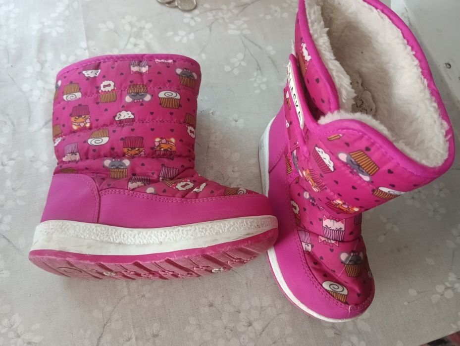 Сапожки дитячі теплі