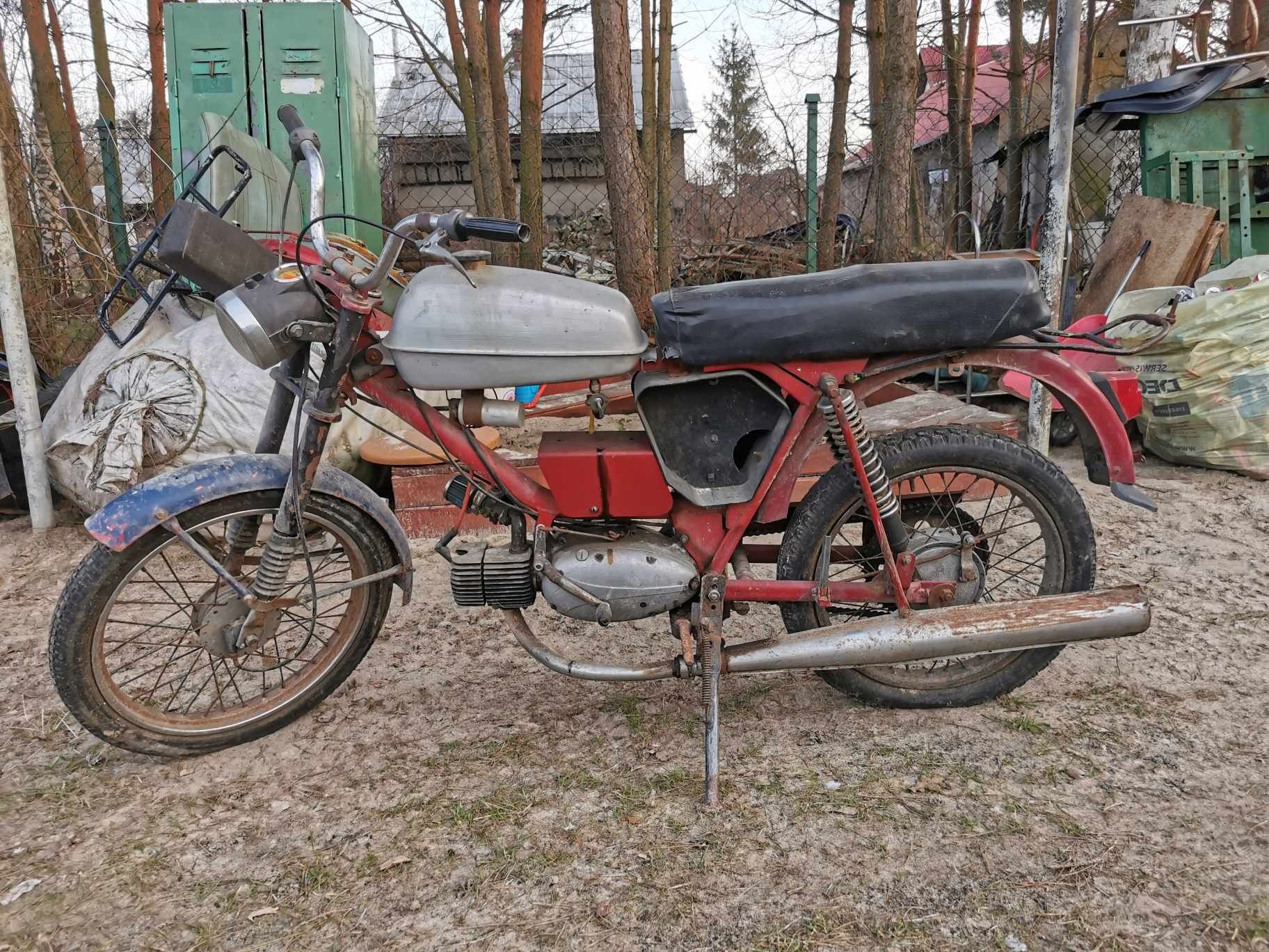 Jawa 350 ts Rama silnik transport wysylka