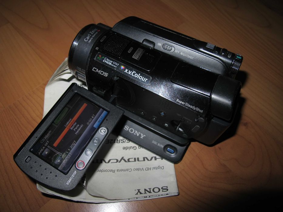 Відеокамера Sony SR -  Full HD, Carl Zeiss, нічна зйомка. докстанція