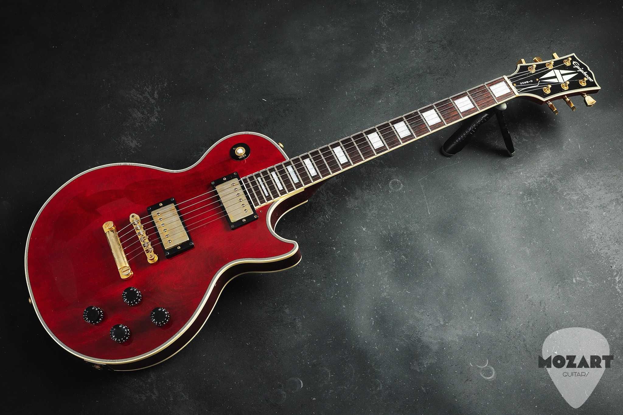 Epiphone LPC-80 Les Paul Custom Made in Japan Wine Red  + Case