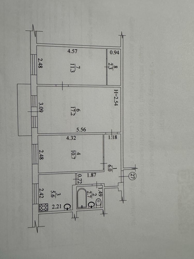 Продам 3 комнатную на франтишека крала 31