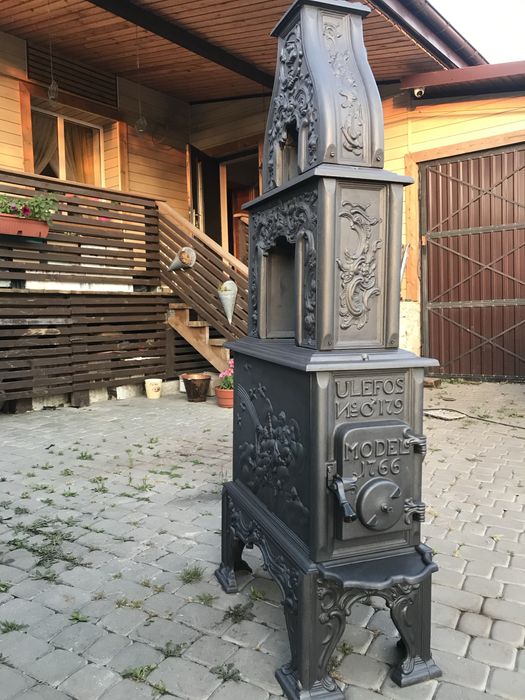 Норвежская многоэтажная печь камин буржуйка Jotul, Dovre