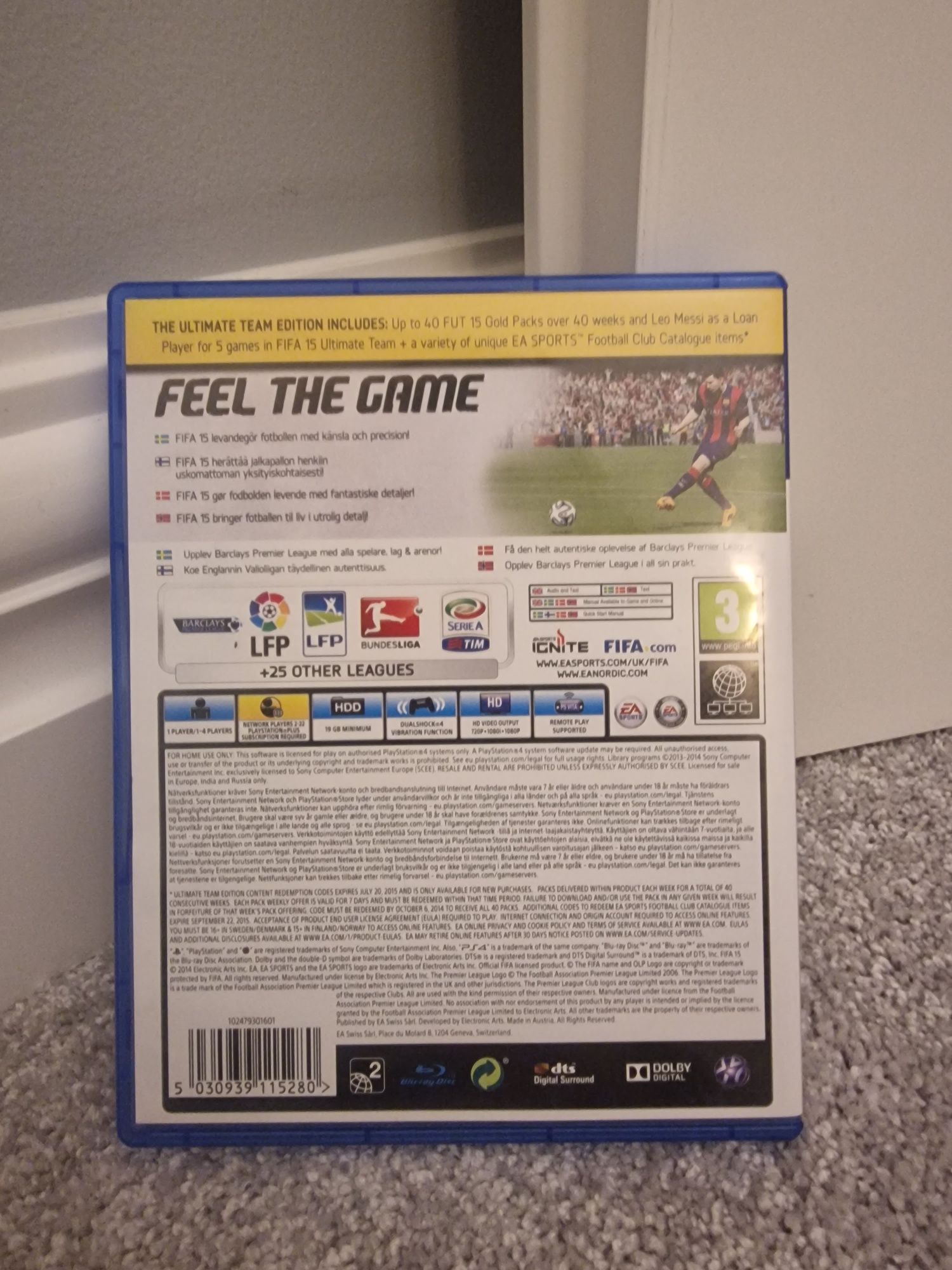 Fifa 15 na konsole ps 4