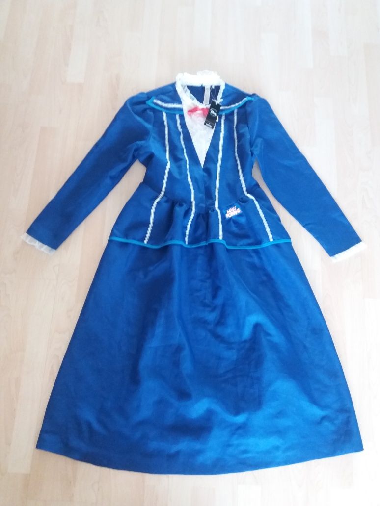 Плаття Мері Поппінс карнавальний костюм розмір 48 -50 евро 40-42