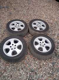 Komplet alufelg  16 cali Opel 5 x 110 z oponami letnimi 225/54/16