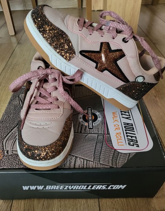 Butorolki, buty z kółkami, BREEZY ROLLERS