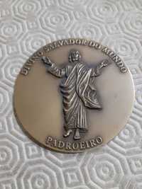 Medalha Divino Salvador do Mundo Padroeiro Amarante