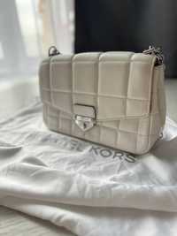 Сумка Michael Kors Soho White Chain SHLDR