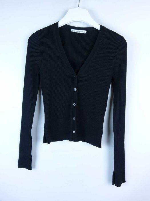 Abercrombie & Fitch cienki rozpinany sweterek / S