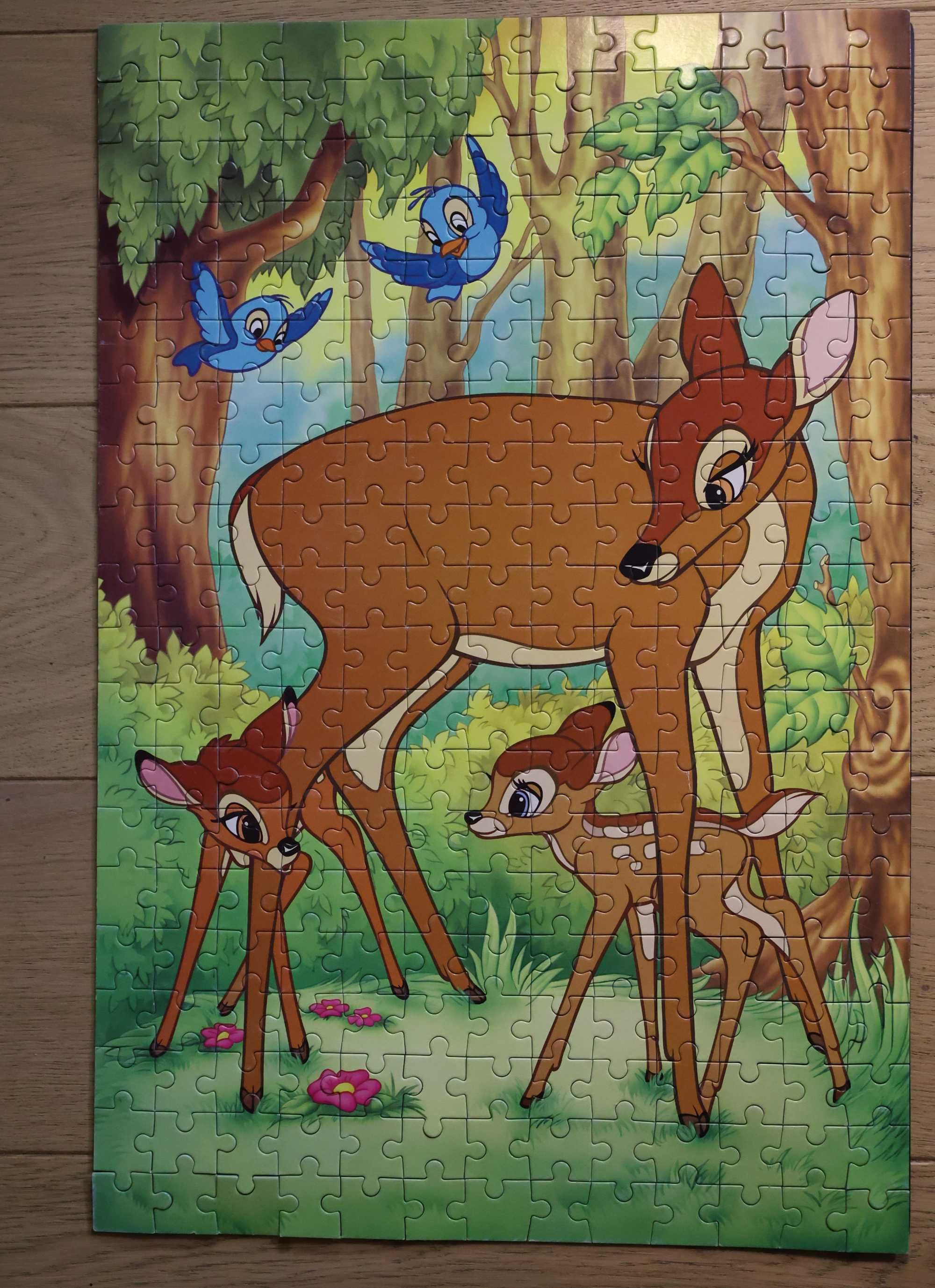 Puzzle stary Trefl 260 Bambi Disney Bajka