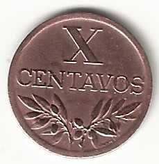 X Centavos de 1965, Republica Portuguesa