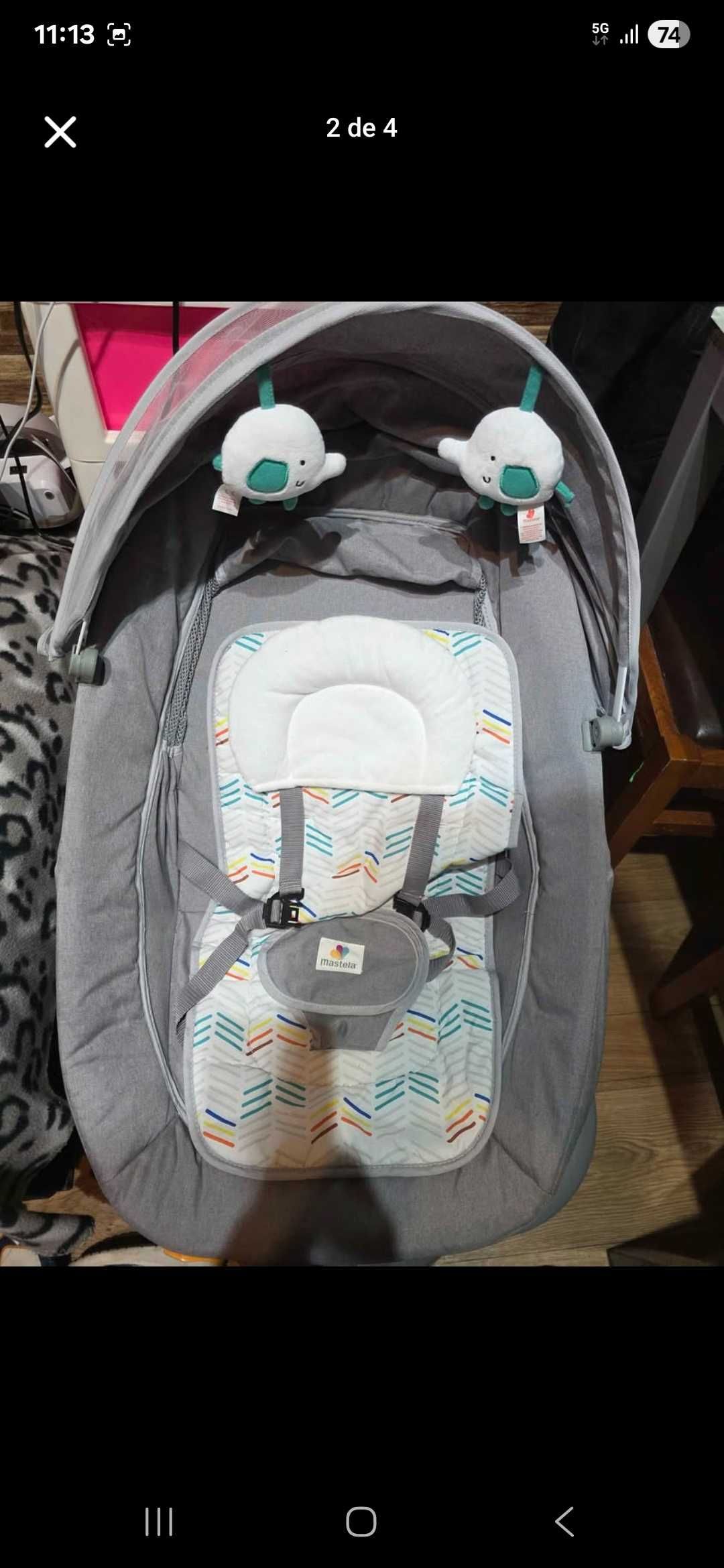 Espreguiçadeira bebé