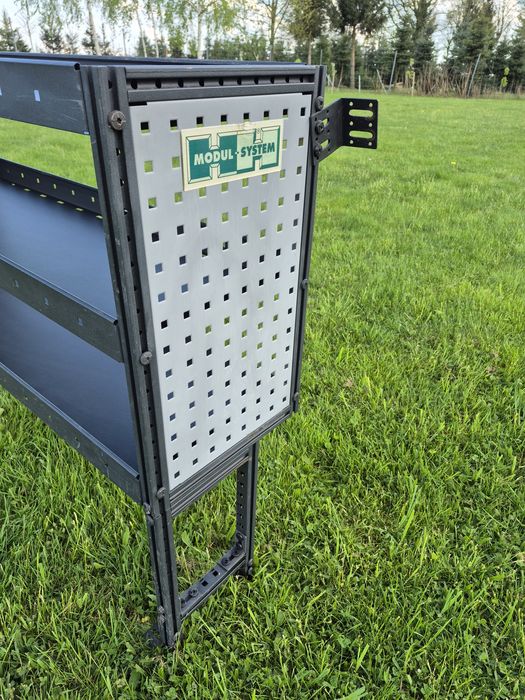 Regały samochodowe MODUL-SYSTEM wurth sortimo bott zabudowa do busa