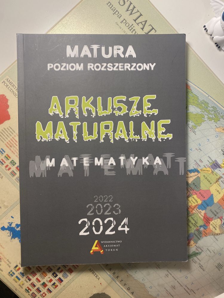 Arkusze maturalne matemtyka, gwo, zakres rozszerzony