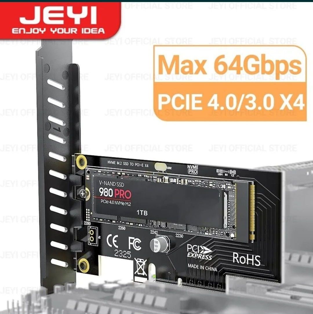Adapter dysku m.2 nvme SSD pci-e