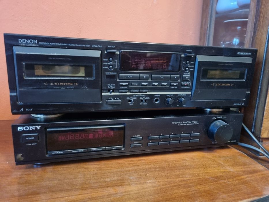 Sprzęt rtv technics sony denon. Magnetofon