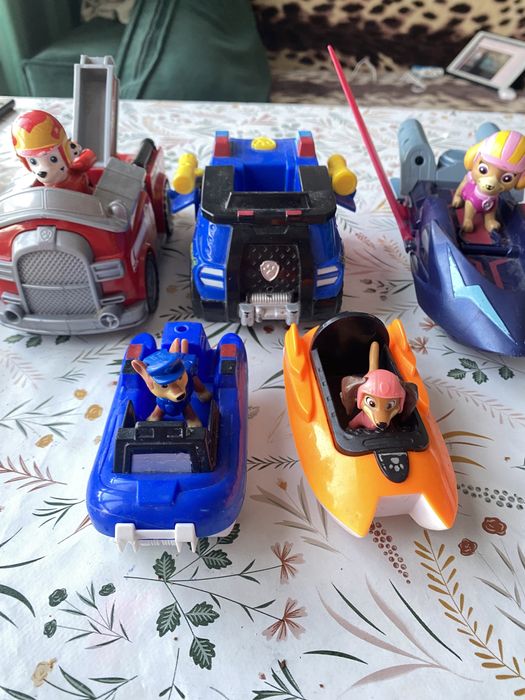 Щенячий патруль интерактивный планшет пульт (звук), машинка