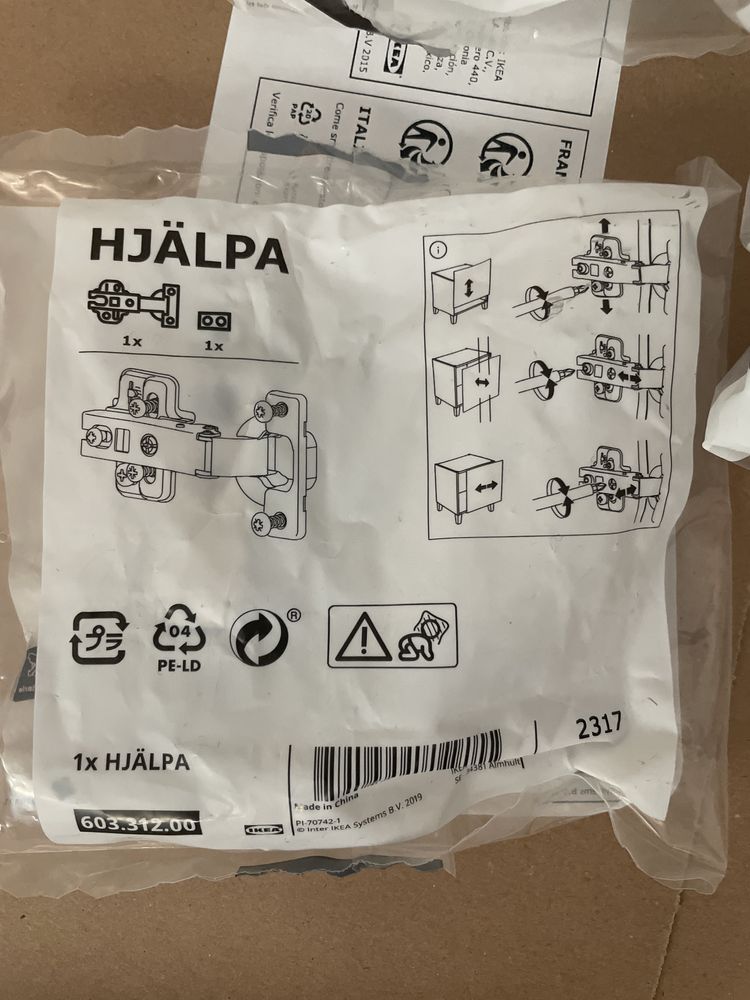 Portas IKEA sistema PLATSA, branco, 60x40 cm